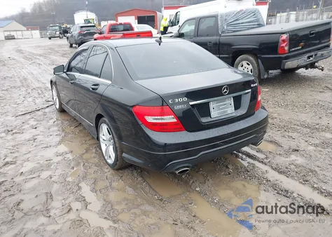 2012 Mercedes-Benz C 300 Sport 4Matic from USA, damaged, VIN WDDGF8BB0CR233912